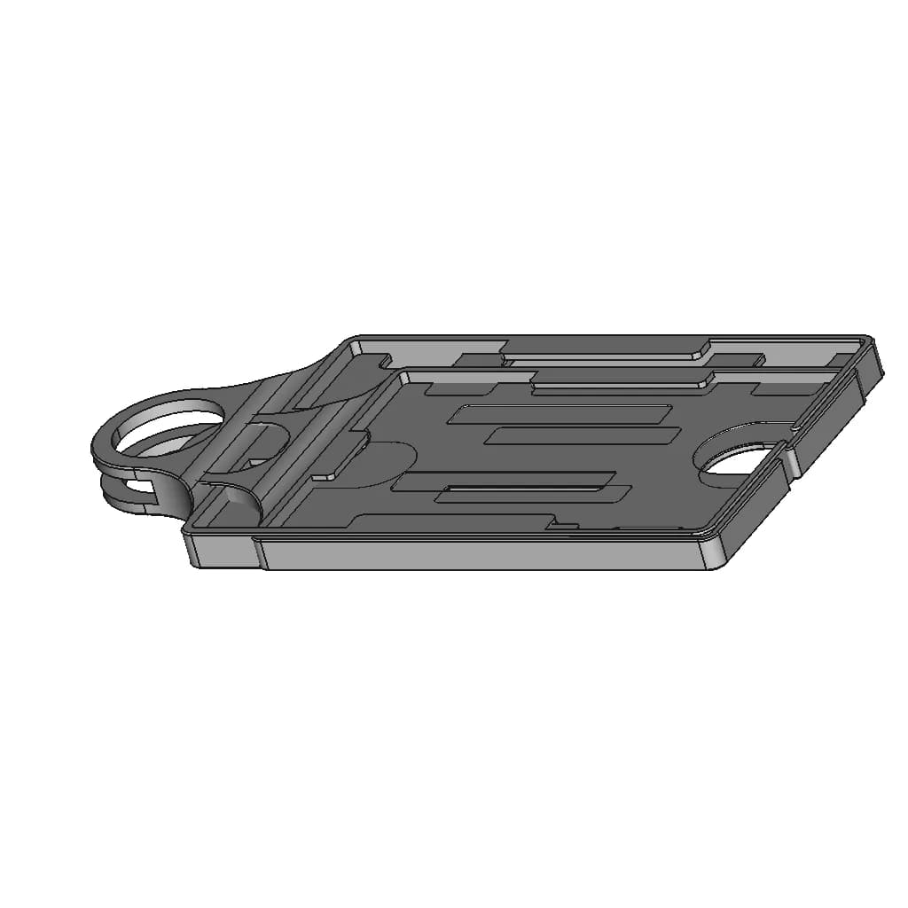 Id Card Holder - Downloadable CAD Representation_60_30_degree_snapshot