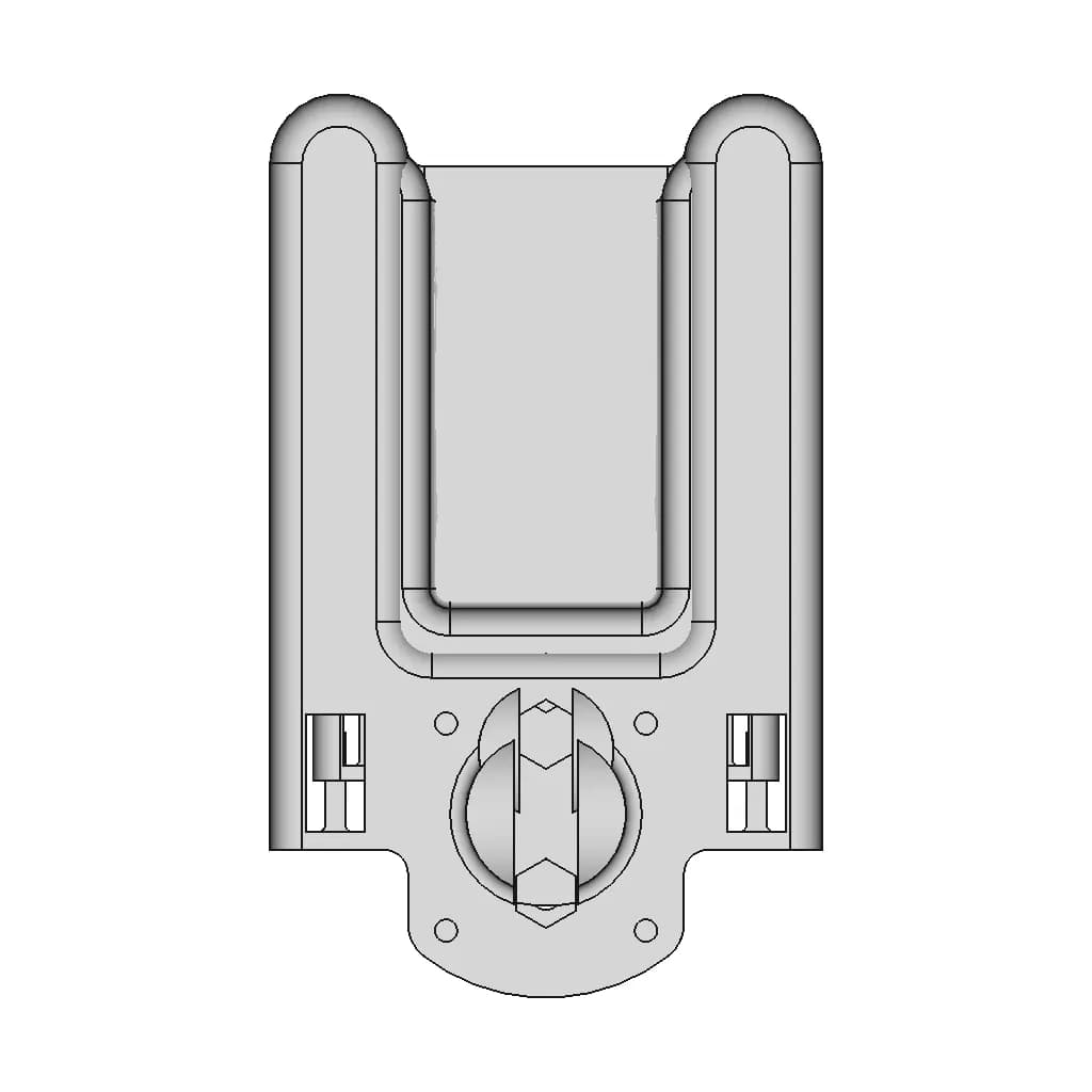 Safety Equipment Fastener | 3D Engineering Design File_270_0_degree_snapshot