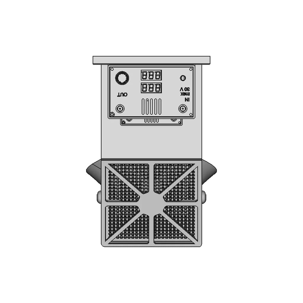 Soldering Station Smoke Cleaner - Downloadable CAD Representation_270_0_degree_snapshot