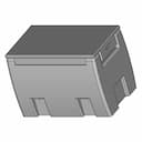 Fuel Tank Square | High-Quality CAD Model_60_30_degree_snapshot