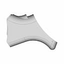 Bicycle Brake Lever Hood For Tektro R340, Tpu 3D Print | 3D Engineering Design File_270_0_degree_snapshot
