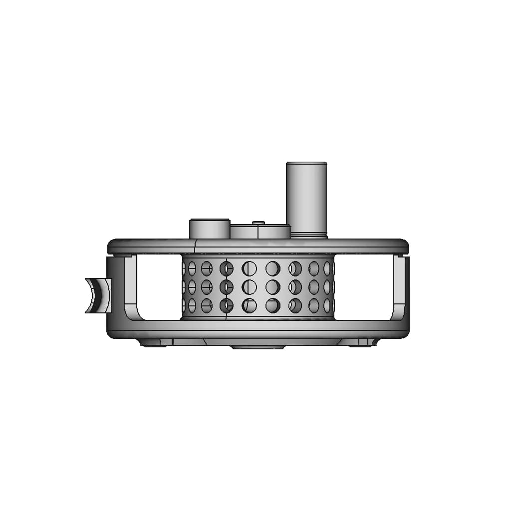 Size 9 Fly Reel - Standard Mechanical Component_0_270_degree_snapshot