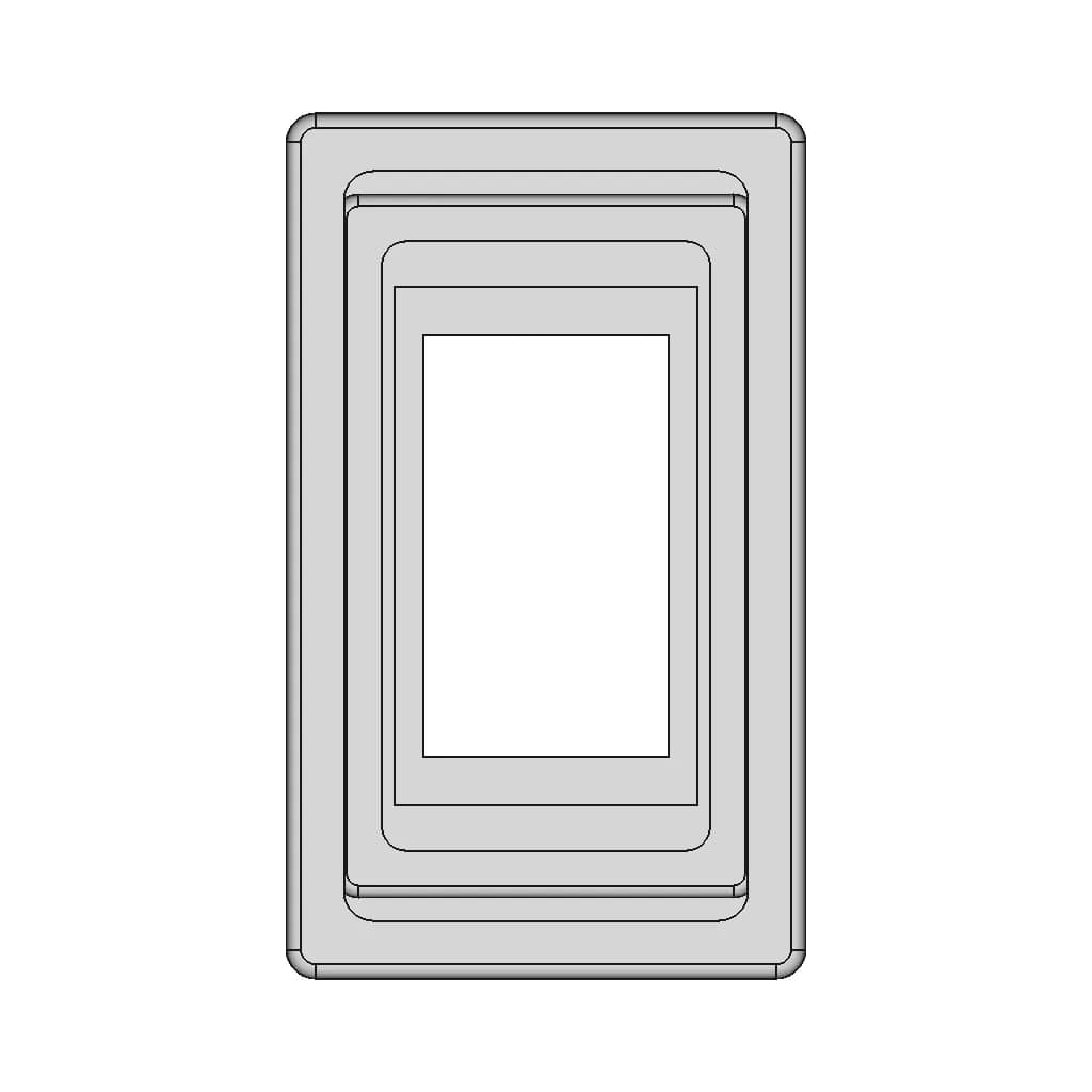Mounting Plate Rif Switch 1 Unit - Downloadable CAD Representation_0_0_degree_snapshot