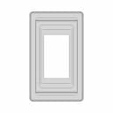 Mounting Plate Rif Switch 1 Unit - Downloadable CAD Representation_0_0_degree_snapshot