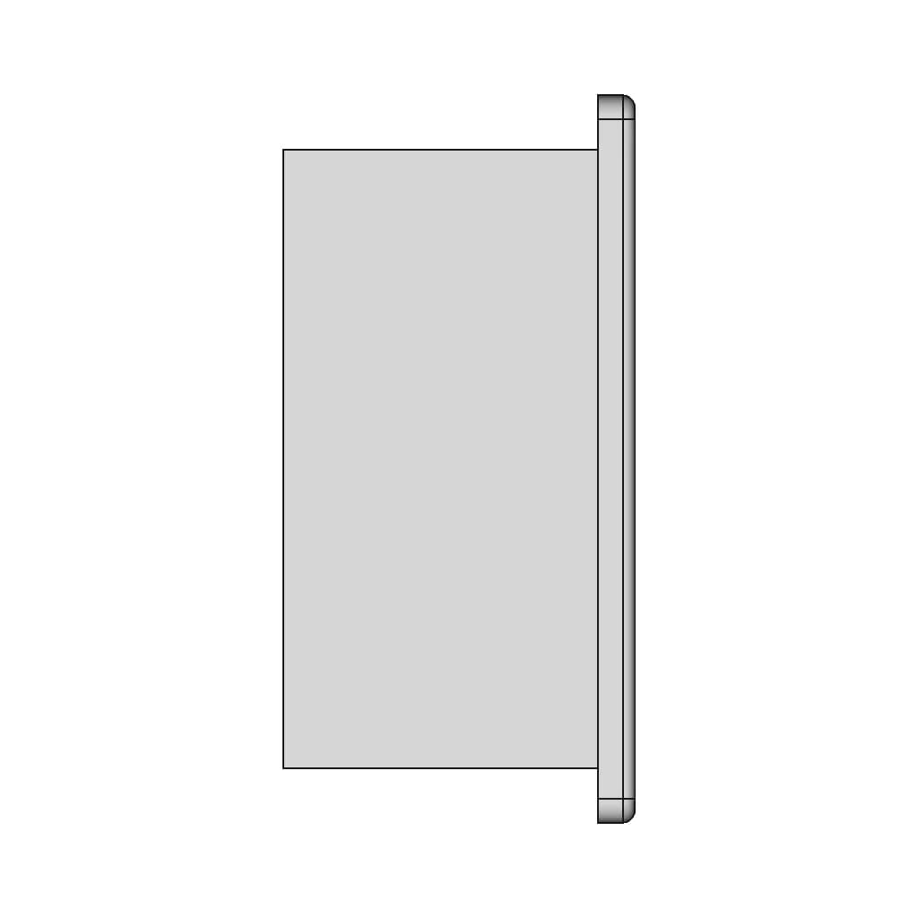 Mounting Plate Rif Switch 1 Unit - Downloadable CAD Representation_0_270_degree_snapshot