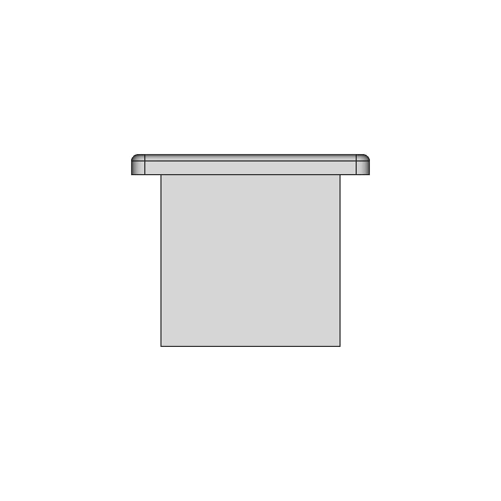 Mounting Plate Rif Switch 1 Unit - Downloadable CAD Representation_90_0_degree_snapshot