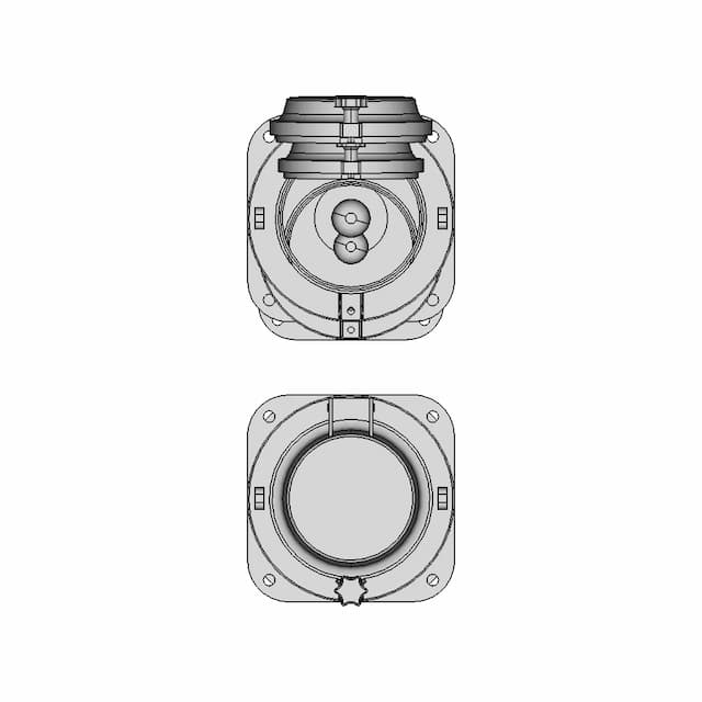 Marine Navigations Light All Round - Downloadable CAD Representation