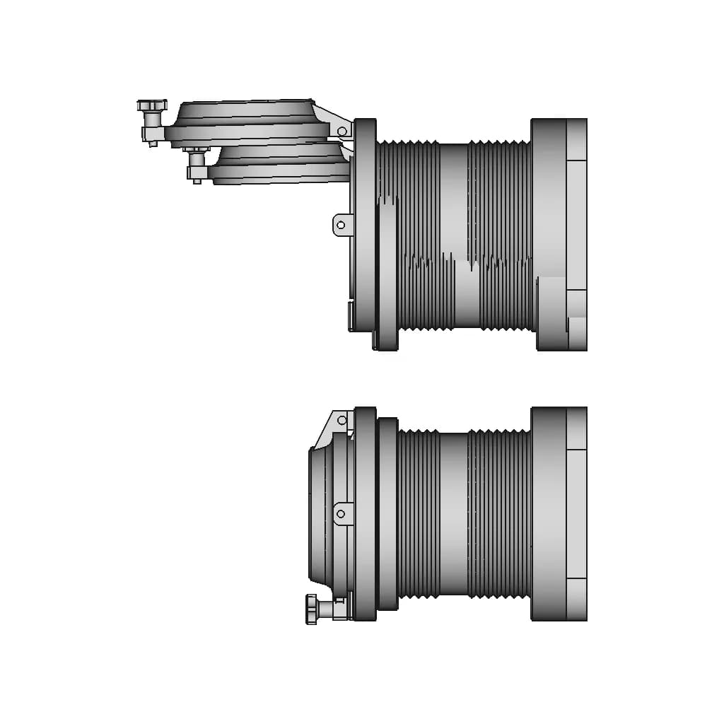 Marine Navigations Light All Round - Downloadable CAD Representation_0_90_degree_snapshot