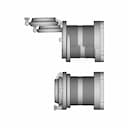 Marine Navigations Light All Round - Downloadable CAD Representation_0_90_degree_snapshot