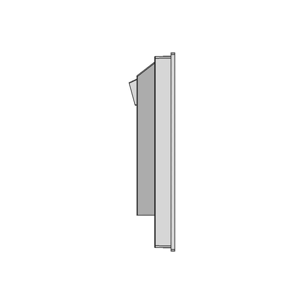 Mu231 Furuno Marine Display - Downloadable CAD Representation_90_0_degree_snapshot
