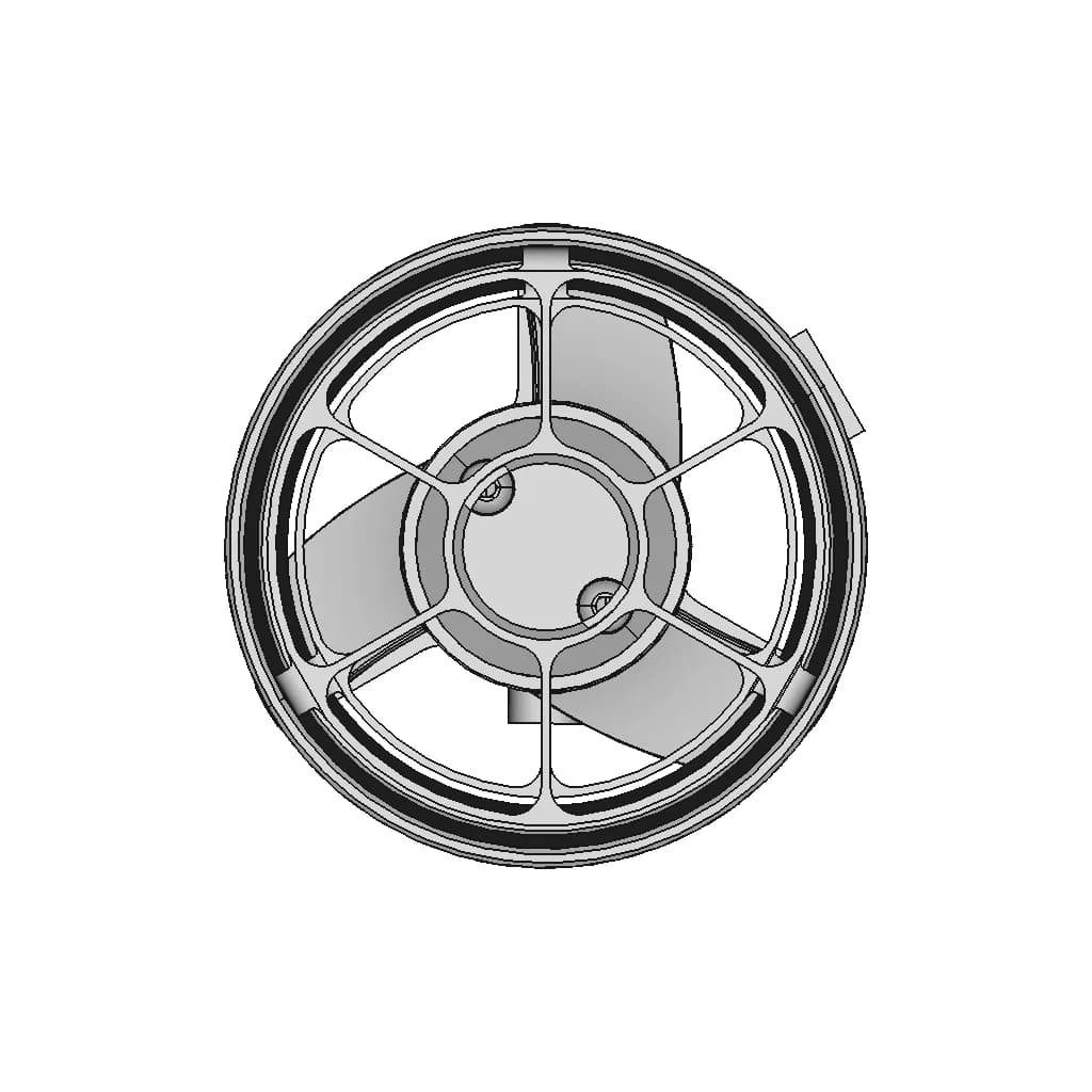 Rov Thruster Smoll F2838 Propeller 60 3X - Downloadable CAD Representation_270_0_degree_snapshot