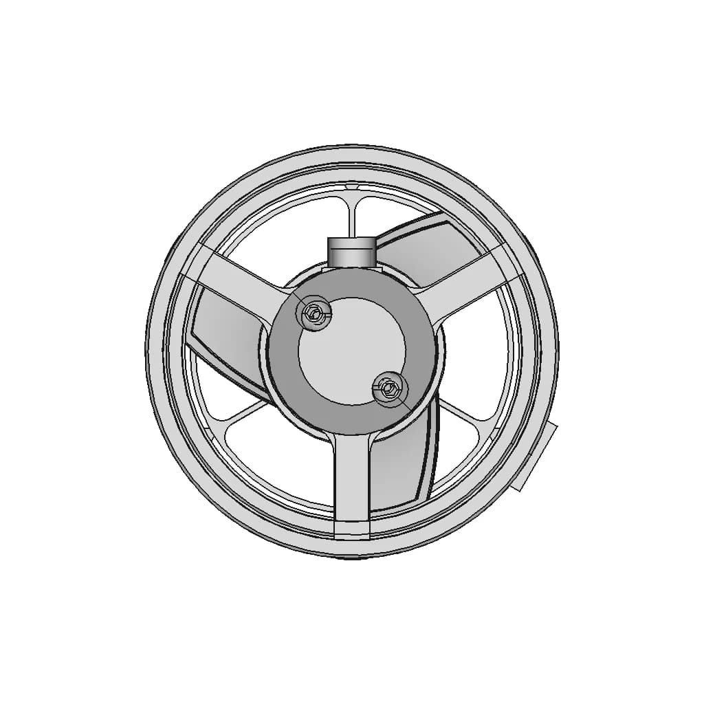 Rov Thruster Smoll F2838 Propeller 60 3X - Downloadable CAD Representation_90_0_degree_snapshot