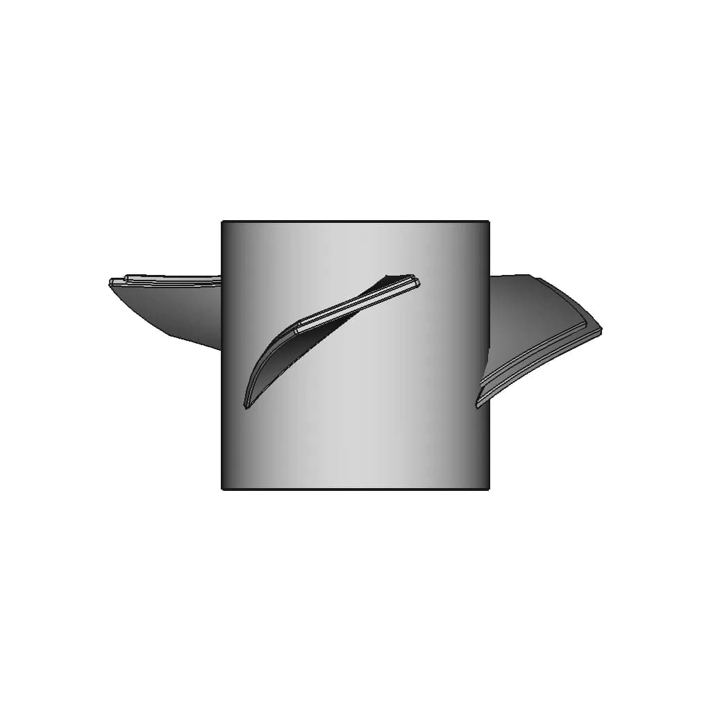 Propeller Screw 60 3X | 3D Engineering Design File_0_270_degree_snapshot