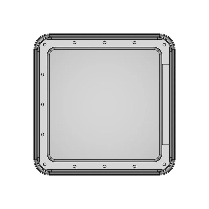 Tra Australia 12V 280Mm Led Shower Hatch | 3D Engineering Design File