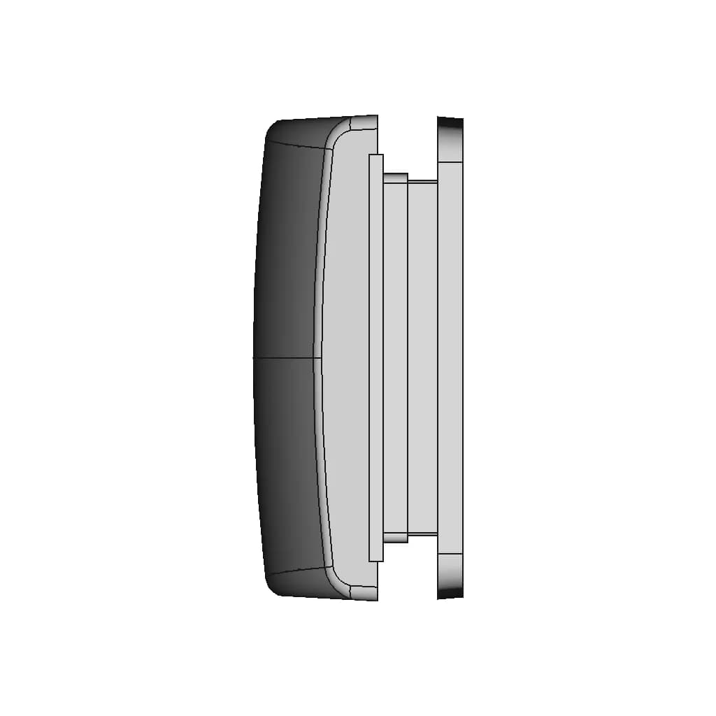 Dometic Mini Heki Plus Rv Roof Vent - Downloadable CAD Representation_0_90_degree_snapshot