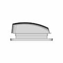 Dometic Mini Heki Plus Rv Roof Vent - Downloadable CAD Representation_90_0_degree_snapshot