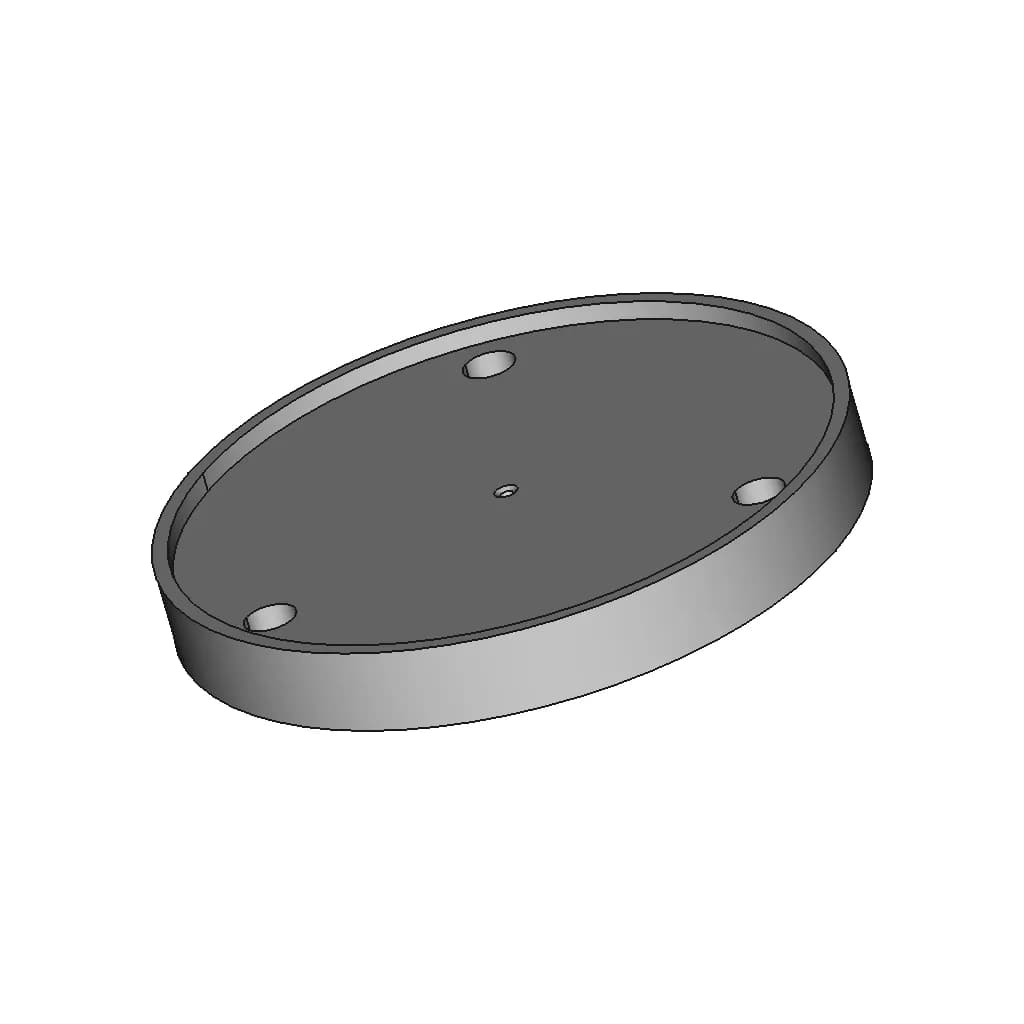 100Mm Chuck Face Plate Drill Guide (K72-100) - Downloadable CAD Representation_60_30_degree_snapshot
