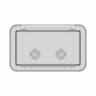 Coast To Coast External Shower Box White - 800-05902 | 3D Engineering Design File_270_0_degree_snapshot