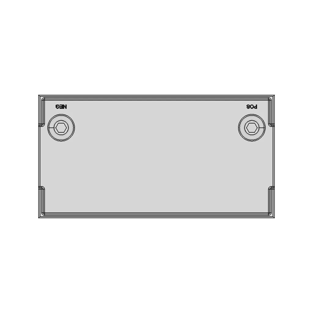 Allion Lifepo4 Battery - Al12126Bt | High-Quality CAD Model_0_0_degree_snapshot