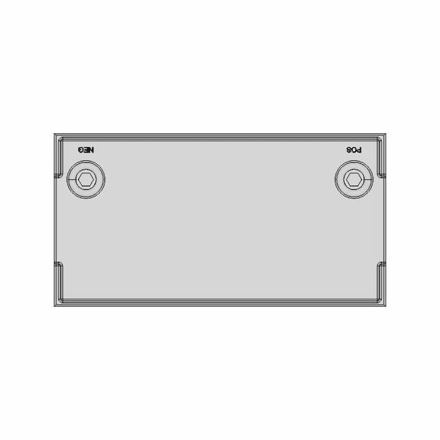 Allion Lifepo4 Battery - Al12126Bt | High-Quality CAD Model
