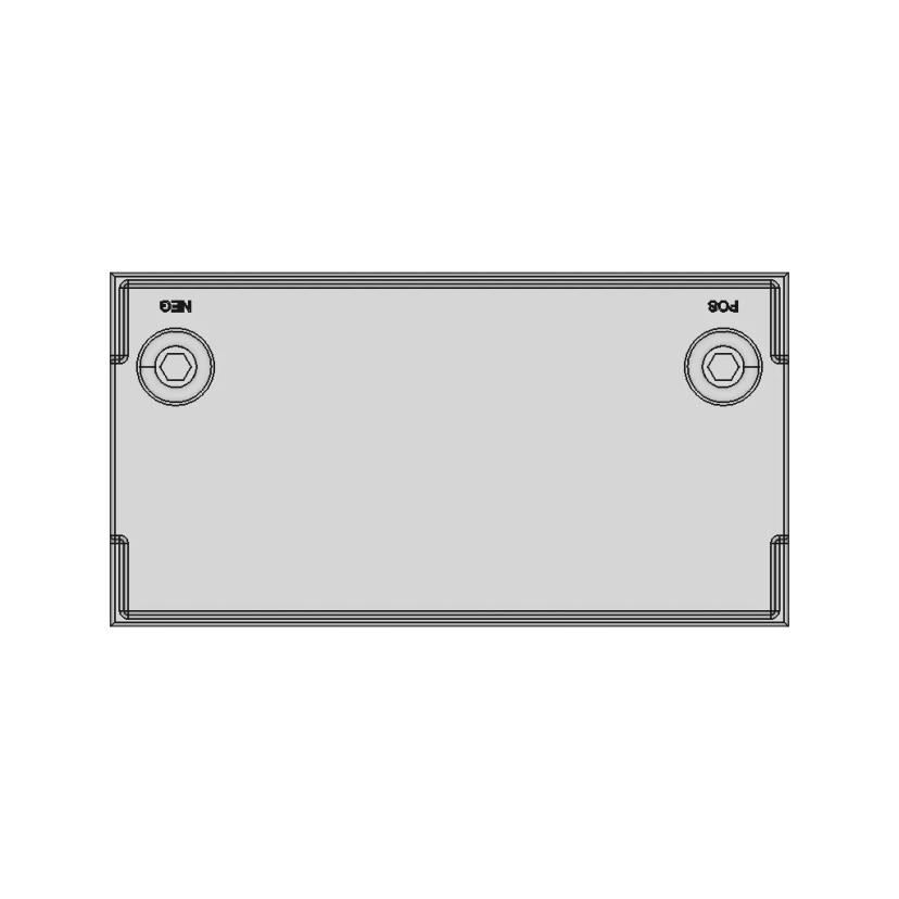 Allion Lifepo4 Battery - Al12126Bt | High-Quality CAD Model