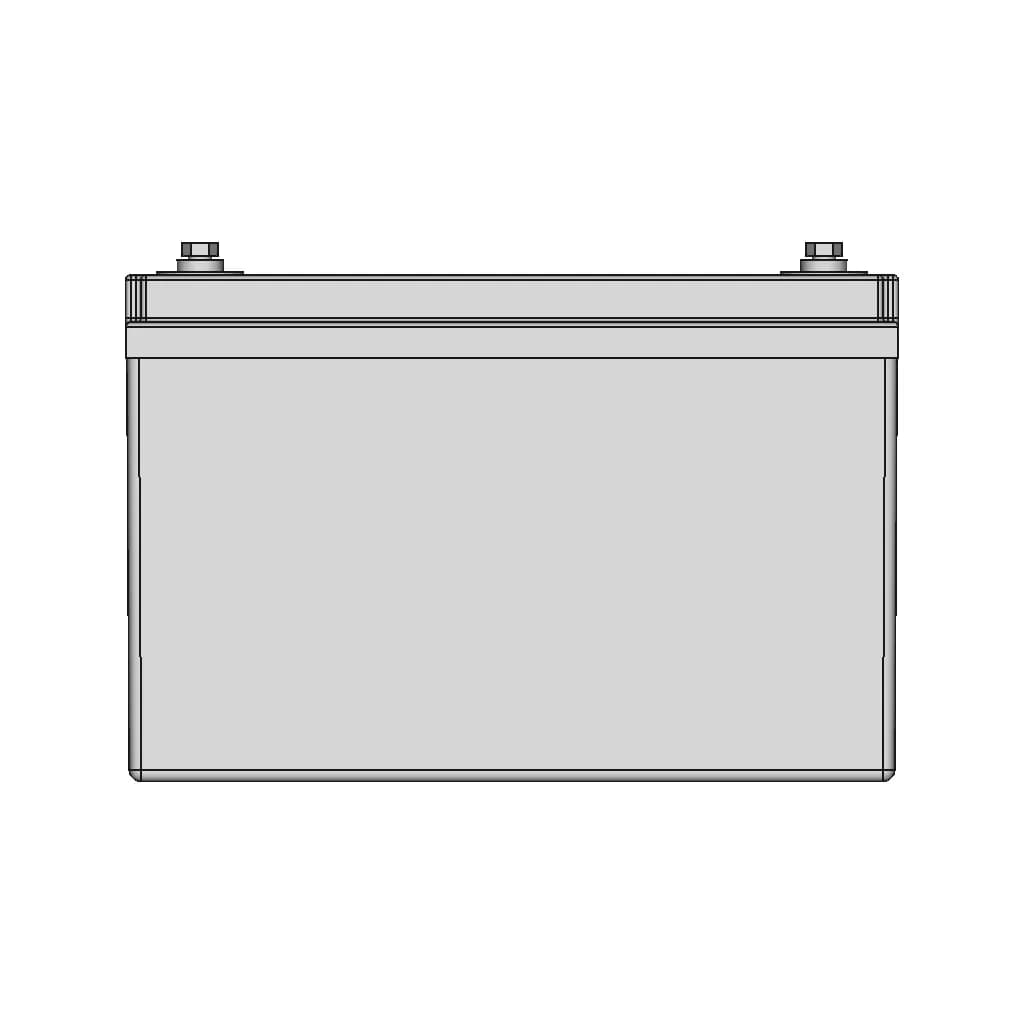 Allion Lifepo4 Battery - Al12126Bt | High-Quality CAD Model_90_0_degree_snapshot
