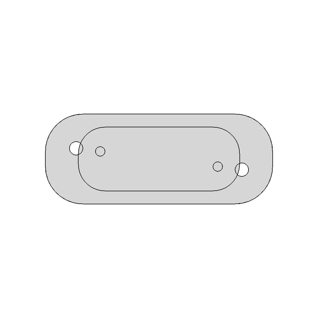 Shovel Bracket | High-Quality CAD Model_90_0_degree_snapshot