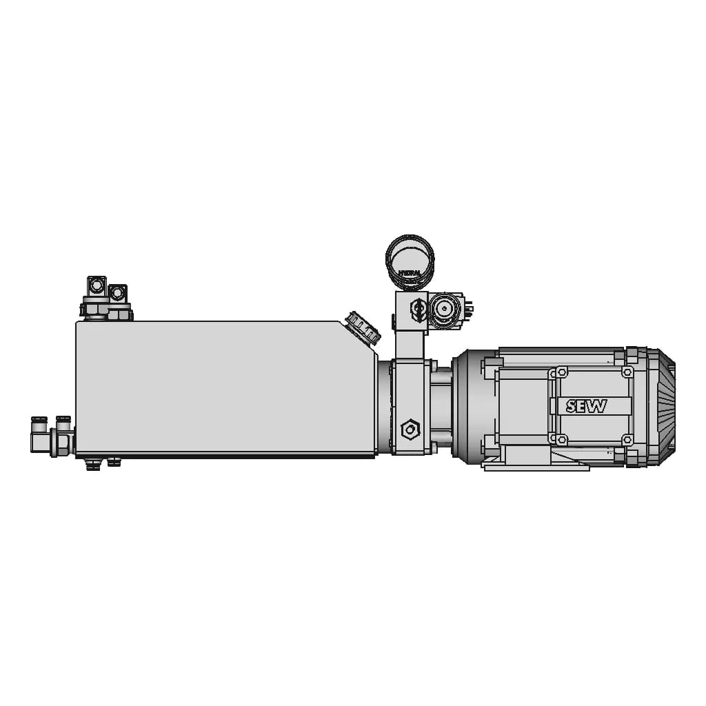 Unidade Hidráulica Compacta Hydral - Standard Mechanical Component_0_90_degree_snapshot