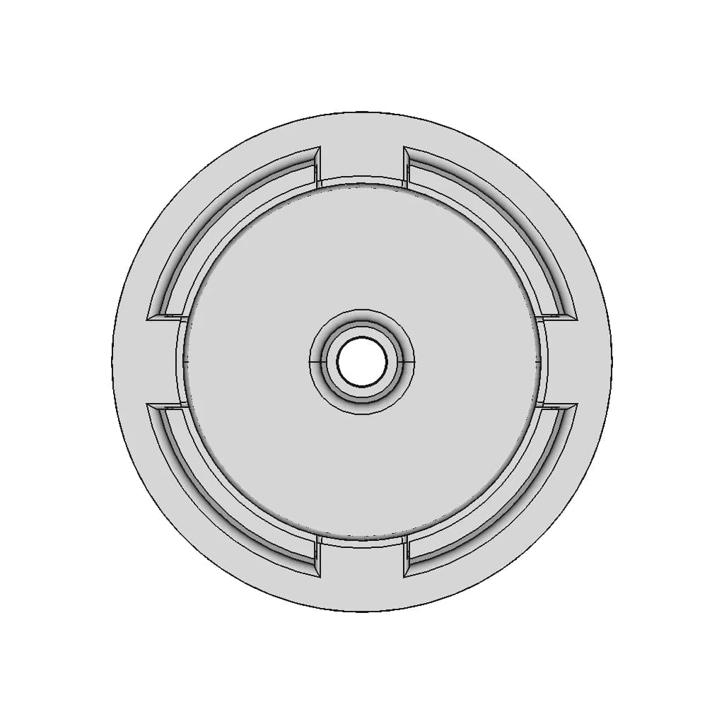 Repair Of A Broken Gear - Downloadable CAD Representation_0_90_degree_snapshot