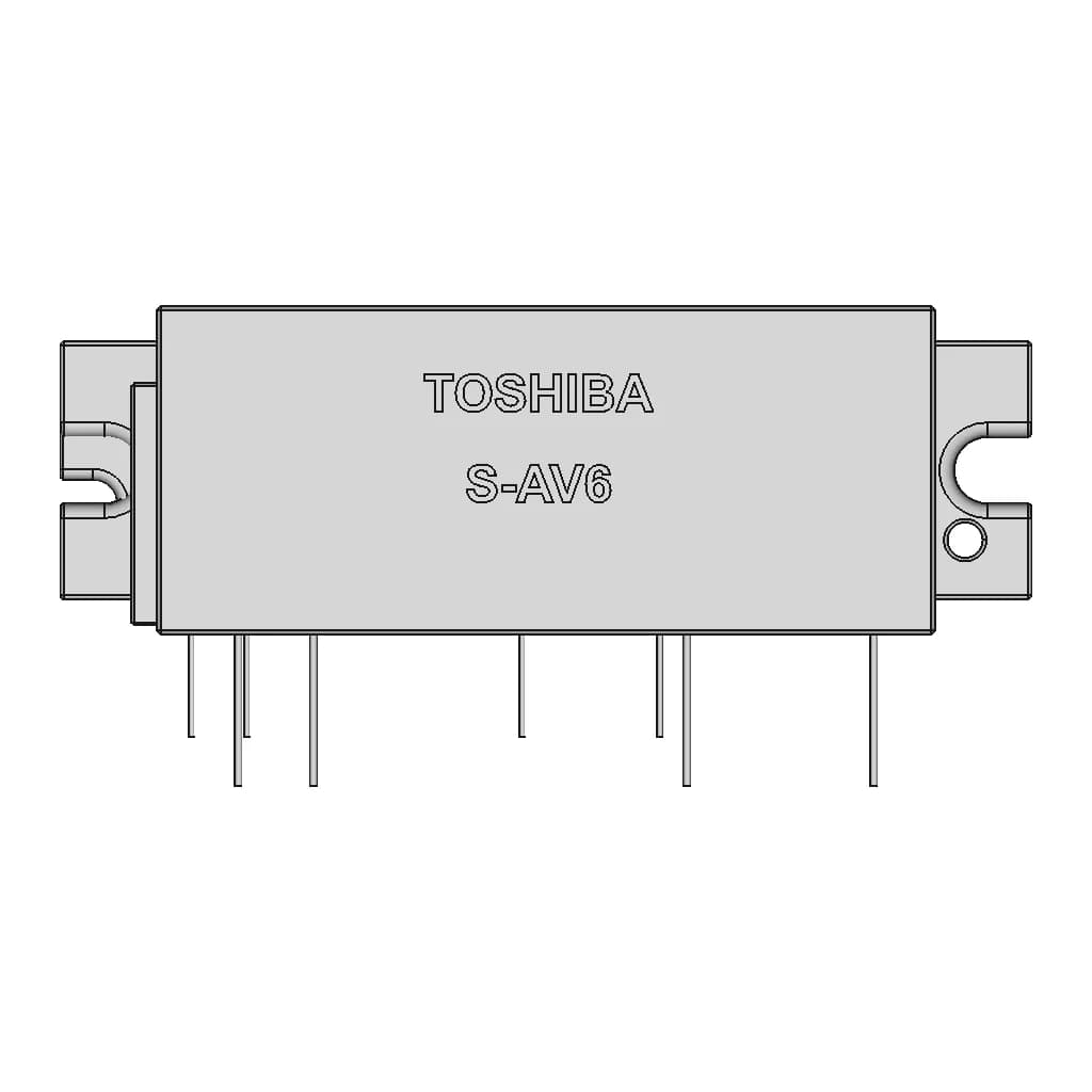 Toshiba S-Av6 Marine Rf Amplifier | 3D Engineering Design File_0_0_degree_snapshot
