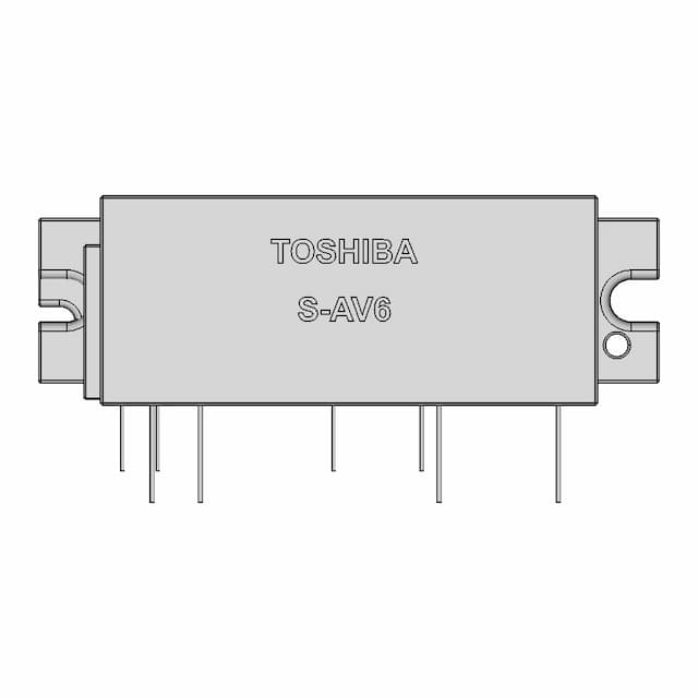 Toshiba S-Av6 Marine Rf Amplifier | 3D Engineering Design File