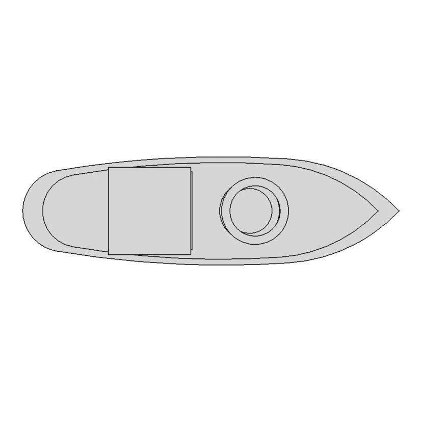 Toy Boat | High-Quality CAD Model