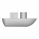Toy Boat | High-Quality CAD Model_90_0_degree_snapshot