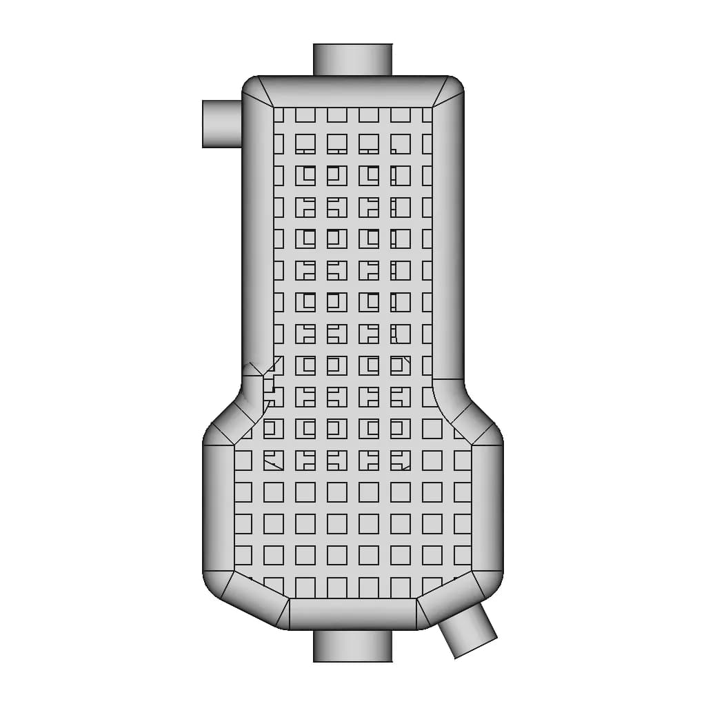 Container Gyroid Exchanger | High-Quality CAD Model_90_0_degree_snapshot