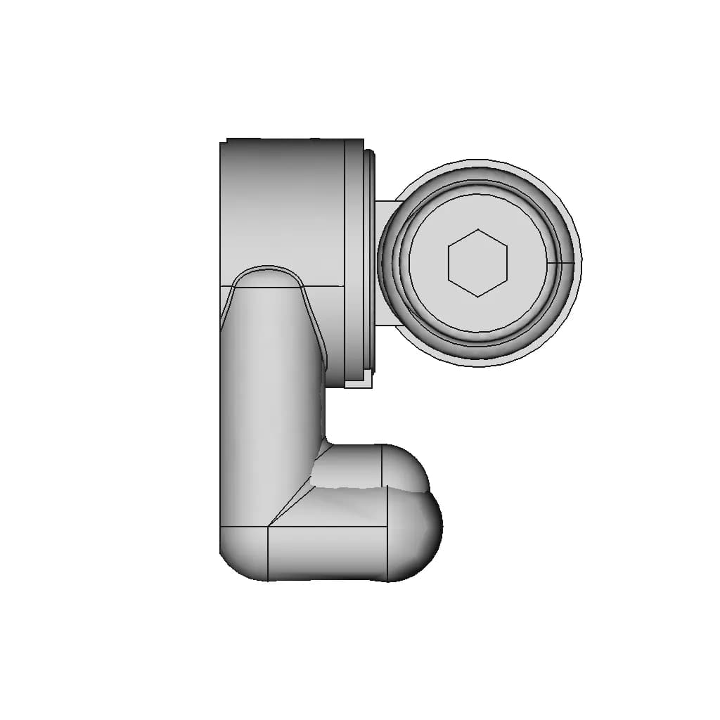 Sears Gamefisher 3 Hp 3.0 1.75 Boat Motor Air Cleaner Cap - Standard Mechanical Component_0_90_degree_snapshot