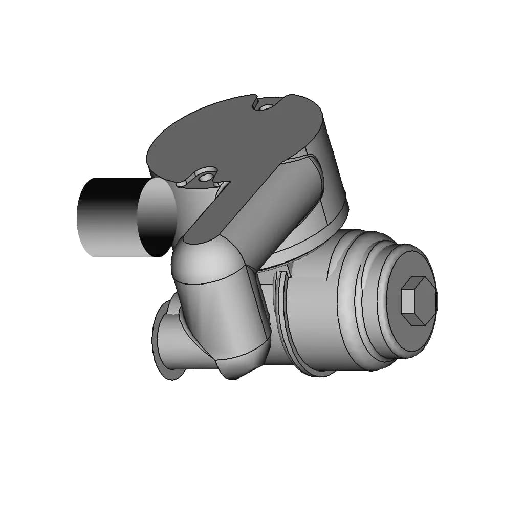 Sears Gamefisher 3 Hp 3.0 1.75 Boat Motor Air Cleaner Cap - Standard Mechanical Component_60_30_degree_snapshot