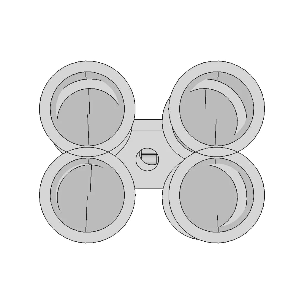 Pulley Drawer (Water Tank) | High-Quality CAD Model_90_0_degree_snapshot