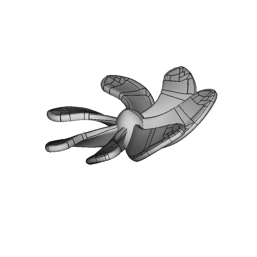 Submarine Propeller - Downloadable CAD Representation_60_30_degree_snapshot