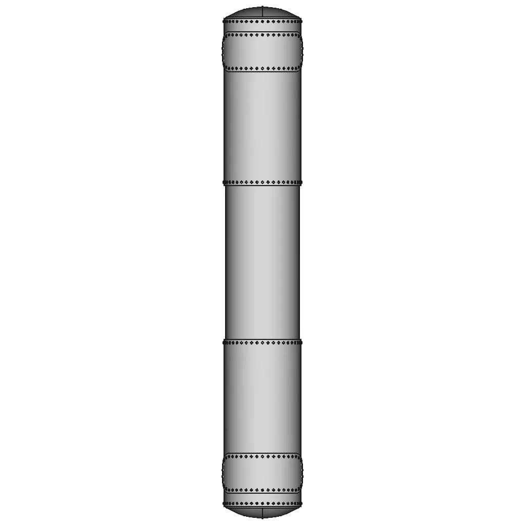 Riveted Boiler Drum - Standard Mechanical Component_90_0_degree_snapshot