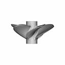 B-Serie Boat Propeller 5 Blades 07 | High-Quality CAD Model_270_0_degree_snapshot