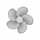 B-Serie Boat Propeller 5 Blades 01 - Standard Mechanical Component_0_0_degree_snapshot