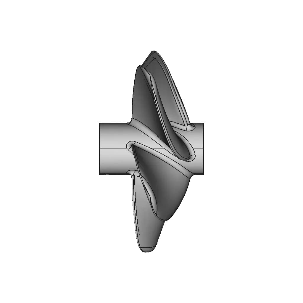 B-Serie Boat Propeller 5 Blades 01 - Standard Mechanical Component_0_270_degree_snapshot
