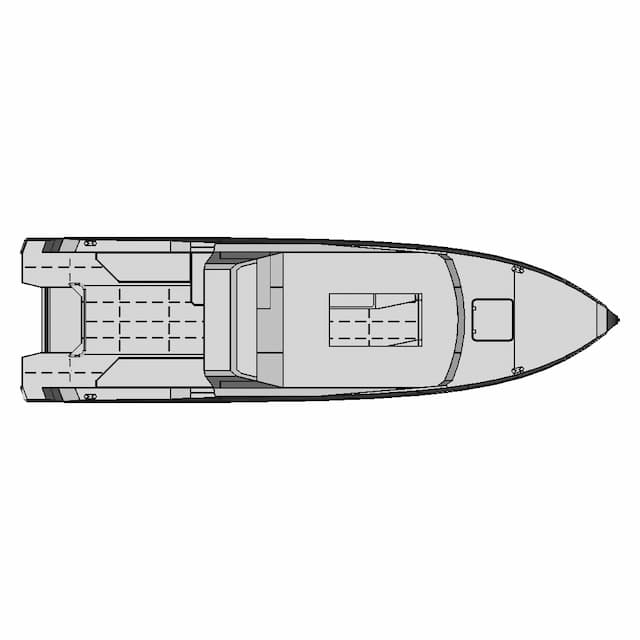 A900 Aluminium Boat - Standard Mechanical Component