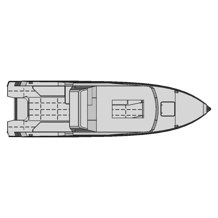 A900 Aluminium Boat - Standard Mechanical Component
