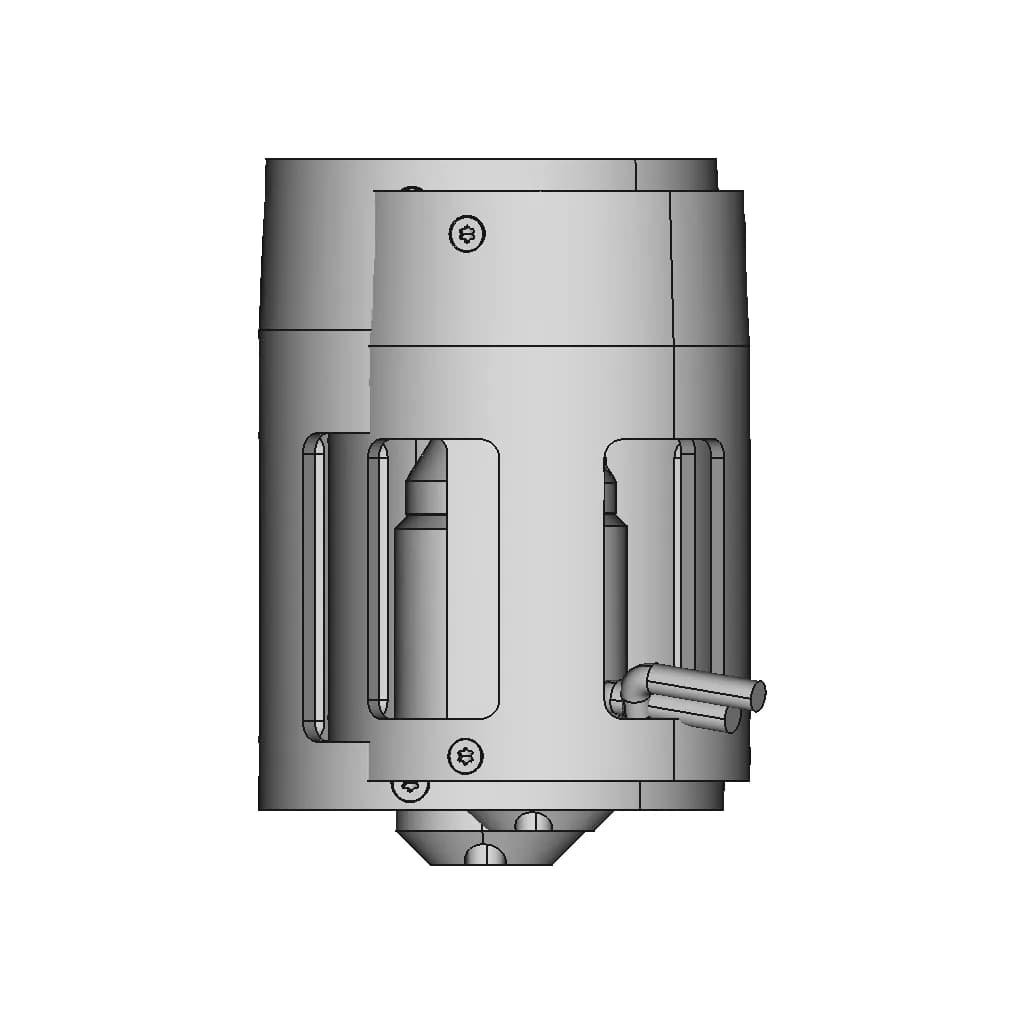 Rov Thruster F2838 Propeller 60 4X | High-Quality CAD Model_0_90_degree_snapshot
