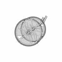 Rov Thruster F2838 Propeller 60 4X | High-Quality CAD Model_270_0_degree_snapshot