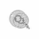 Rov Thruster F2838 Propeller 60 4X | High-Quality CAD Model_90_0_degree_snapshot