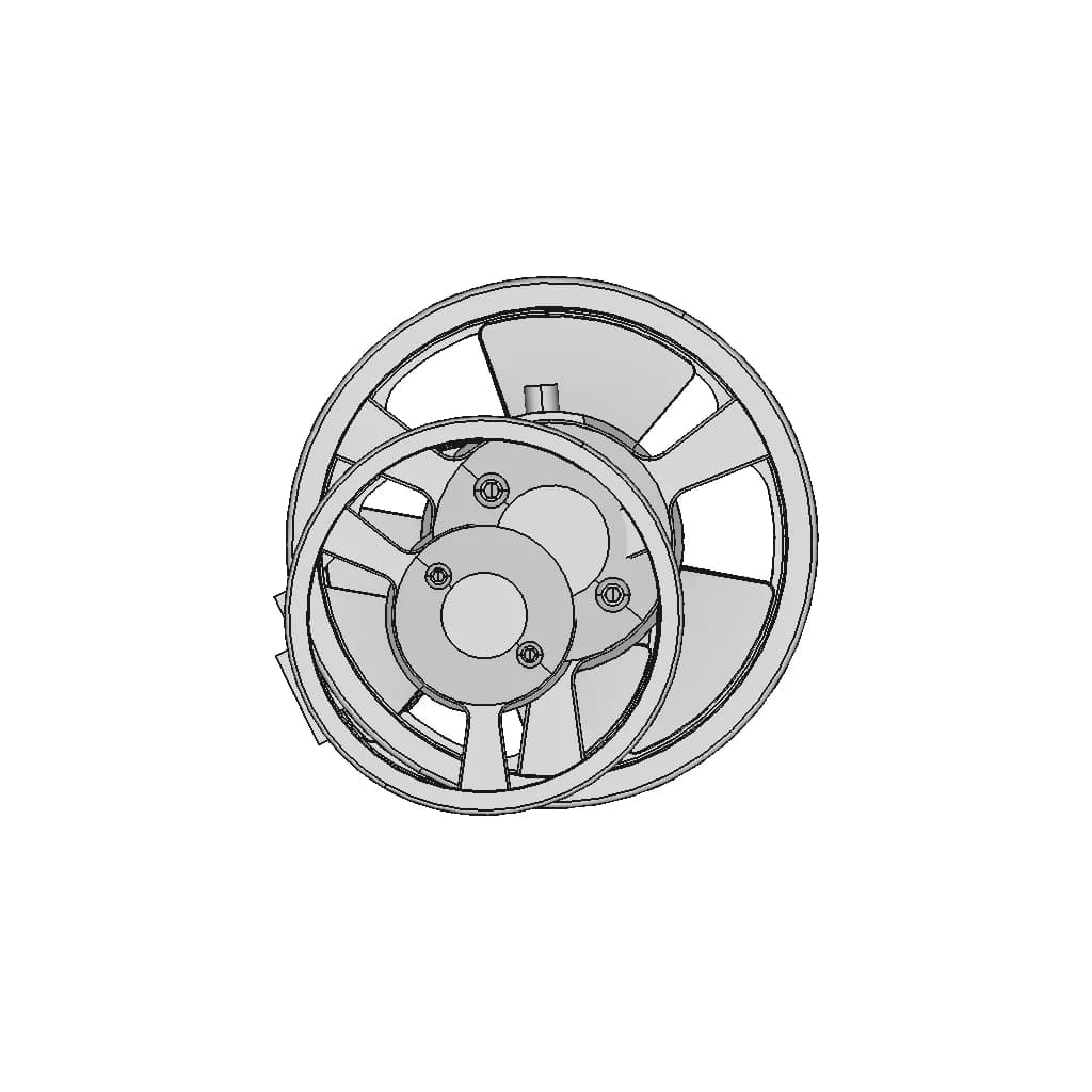 Rov Thruster F4125 Propeller 80 4X - Downloadable CAD Representation_90_0_degree_snapshot