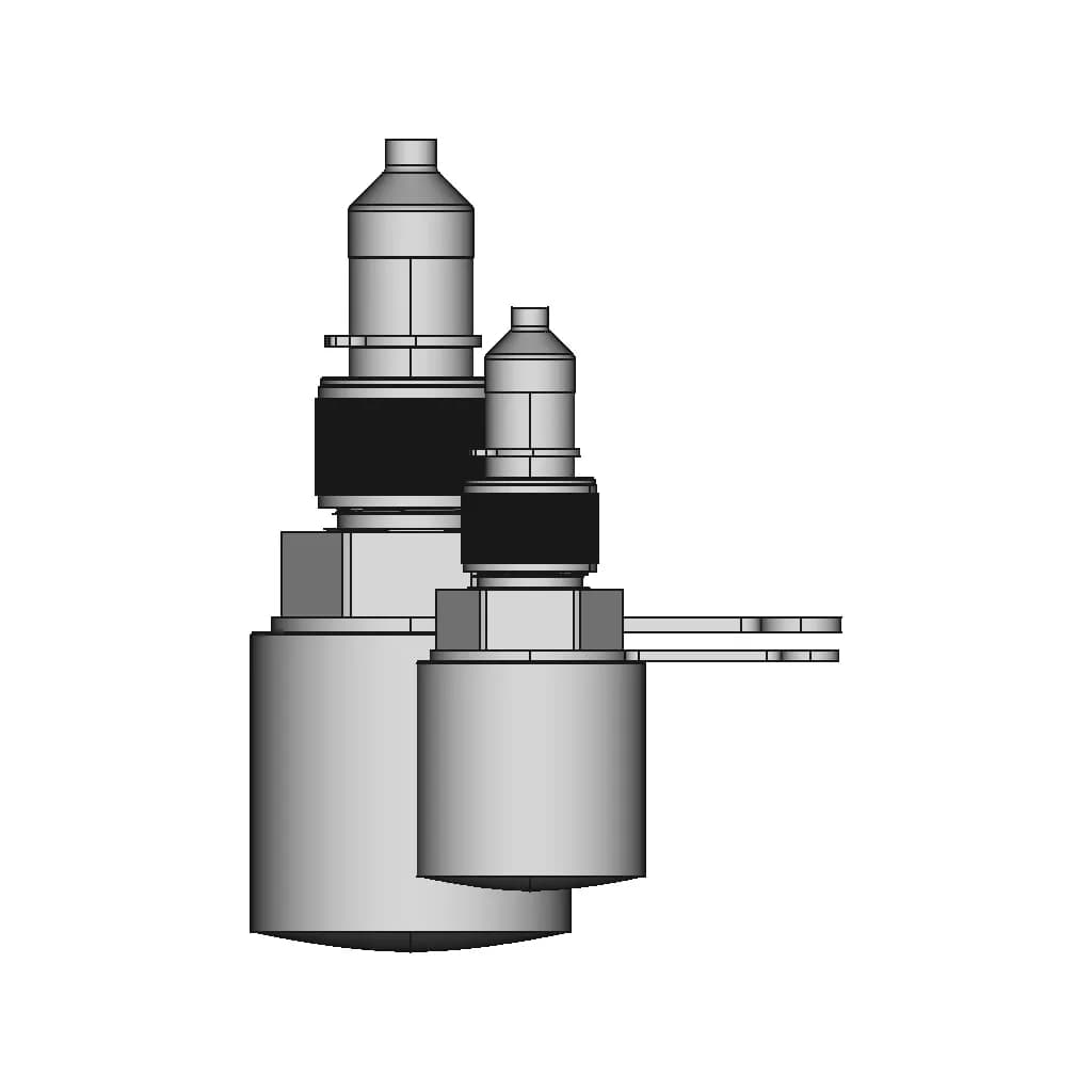 Led 10W Flashlight For Rov | High-Quality CAD Model_0_90_degree_snapshot