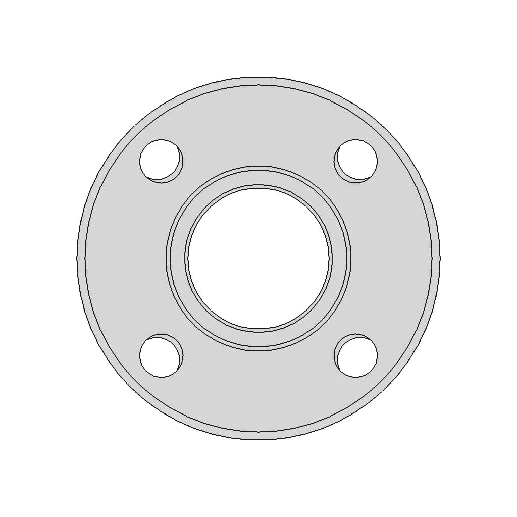 Flange | High-Quality CAD Model_0_0_degree_snapshot